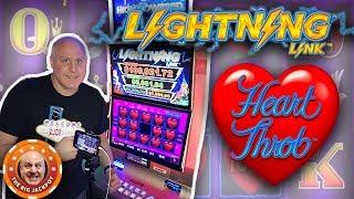 HIGH LIMIT  Lightning Cash Heartthrob BONU$ WIN$ | The Big Jackpot