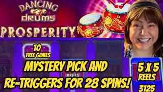 Whew! 28 Spins On 5X5 To Get The Big Win!