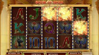 Book of Dead - 10€ Spins - Freispiele mit Potenzial!