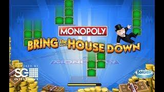 Monopoly Bring the House Down Online Slot by Scientific Games - Free Spins!