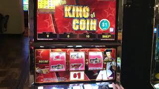King of Coin  Awesome Red Spin to Save Me in the End  Kickapoo Lucky Eagle Casino