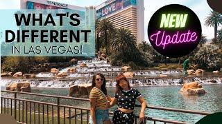 What's Different in Las Vegas? Reopening Update! The Mirage is Open & More!