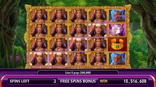 TIGER TEMPTRESS Video Slot Casino Game with a TIGER TRAILS FREE SPIN BONUS