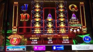 Totem Treasure Slot Machine Bonuses -- Big Wins!!