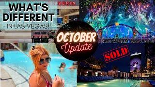 What's Different in Las Vegas? October Reopening Update!  Hotels, News, and More!
