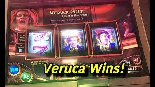 Willy Wonka Slot: Veruca Salt Wins