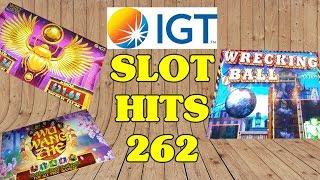 Slot Hits 262 - IGT - Fishing Bob - Wrecking Ball - The Shamus and Friends