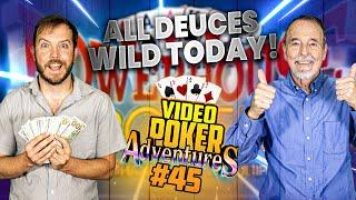 All Deuces Wild Today! Dealt 3 Deuces on Powerhouse Poker  • The Jackpot Gents