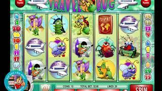 TRAVEL BUG Slot Machine GAMEPLAY  RIVAL GAMING   PLAYSLOTS4REALMONEY