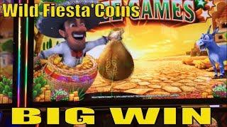 BIG WIN !!Wild Fiesta'Coins Slot machine (Aristocrat) Live Play & Bonus games $3.00 Bet 彡栗スロット