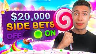 MY MOST INSANE SWEET BONANZA SESSION WITH SIDEBETS EVER! $500,000+ WAGERED!?