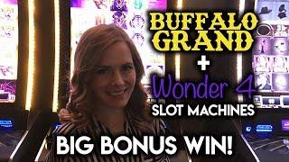 WOW Another  EXCELLENT Run on Buffalo  GRAND  and Wonder 4 Buffalo Gold!