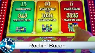 Rakin' Bacon Slot Machine 5 Spin Bonus