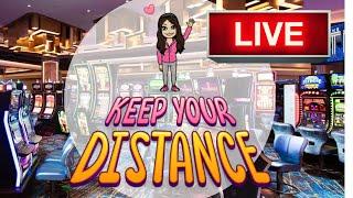 Casino Quarantine LIVE Stream Pt 1 * Get Your SLOT MACHINE Fix! | Casino Countess