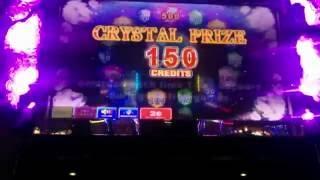 Crystal Prize Selection Wolf Slot Machine Bonus - Aruze Gaming