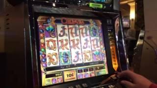 *TBT* Cleopatra Slot Machine Live Play $.10 Denom Max Bet Caesar's Casino Las Vegas