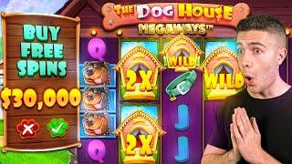 $30,000 Bonus Buy on Dog House Megaways  (30K Bonus Buy Series #05)