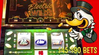 RED SCREENS ON LUCKY DUCKY | $45-$90 spins  | Wish all games played like this!
