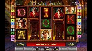 Mystic Secrets Slot - Big Win - Multi Re-Triggers - €4 Bet - Novomatic