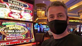 Live slots from RED ROCK casino!