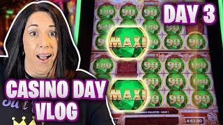 I won a JACKPOT because of a fan ! TY ‼️ Casino Vlog Day 3