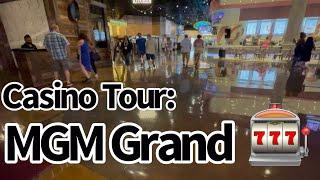 MGM Grand Casino: Las Vegas Slot Machine Tour and Walk Through