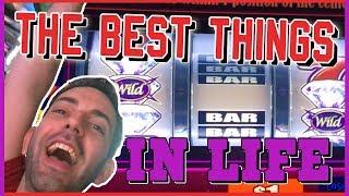 The BEST Things In Life  Buffalo Grand + Wonka + Titanic  Brian Christopher Slot Machines