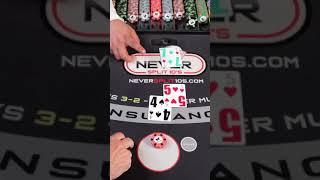 $90,000 Blackjack in under 1 minute - Crazy Blackjack Strategy #Shorts