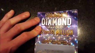 Diamond Payout - instant lottery scratch ticket - $10