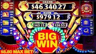 Phoenix FA Slot Machine $8.80 Max Bet - BIG WIN  | GREAT SESSION |THE VOICE Slot Progressive Won
