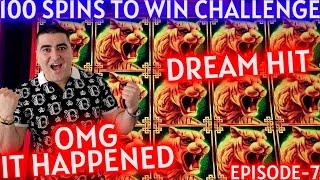 OMG IT HAPPENED - Biggest Jackpot During 100 Spins To Win Challenge | Epiosde-7