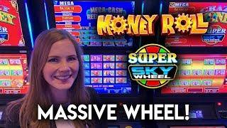Super Sky Wheel! Money Roll Slot Machine! BONUSES!!