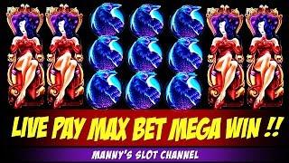 Mega Big Win!! Aristocrats Wicked Winnings 4 on Max Bet @ Barona Casino