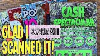 JUST LIKE THAT!  Glad I Scanned It ⫸ 2X Cash Spectacular  Fixin To Scratch
