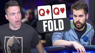 FOLDING QUEENS In $100,000 Buy-In Poker Tournament?! (2019 WSOP)