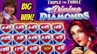 Full Screen! Big Win-Divine Diamonds Triple the Thrill