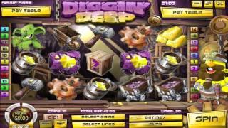 Diggin Deep  free slots machine game preview by Slotozilla.com
