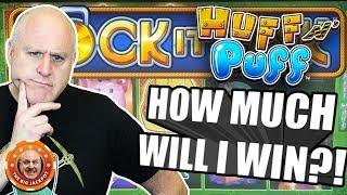 $3,000 NEVER BEFORE SEEN Huff N' Puff PLAY! How Much Can I Win??