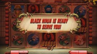 The Ninja Slot - Black Ninja Bonus!