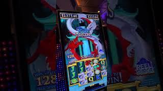 I have NEVER hit 32 SPINS on RIVER DRAGONS  BCSlots Cruise