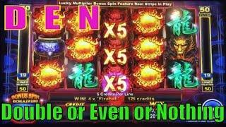 SLOT SERIES ! DEN (16)Double or Even or NothingWhite Wizard/Action Dragons  Slot machine