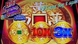DEFINITELY I'LL NEVER PLAY THIS GAME AGAINFORTUNE MINT / BURIED TREASURES Slot Slot Play栗スロ