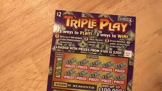 Triple Play #LotteryProject #Winning #Lottery #ScratchTickets