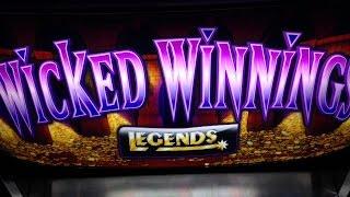My Wicked Winnings Legends Collection - Super and Mega Wins and 2 bonuses-Aristocrat