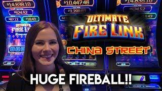 HUGE BONUS WIN! Ultimate Fire Link Slot Machine!!