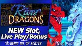 River Dragons Slot - New Slot, Live Play and Free Spins Bonuses