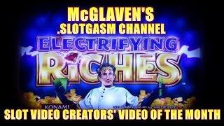 Slot Video Creators' Game of the Month - Electrifying Riches - Konami
