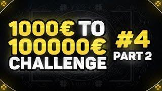 €1,000 TO €100,000 CHALLENGE - MONOPOLY, FRUITPARTY AND REACTOONZ | ATTEMPT #4 PART 2