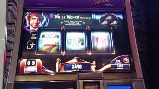 WMS Willy Wonka 3rm Long Bonus round lots of retriggers