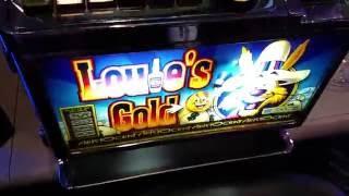 $25 bet HIGH LIMIT OLD Mr Cashman Louie's Gold Aristocrat Slot Machine